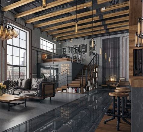 Edgy Industrial Interior Designs for a Modern Loft Look