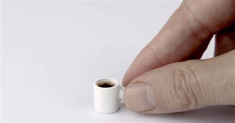 Watch a Video About the World's Smallest Cup of Coffee