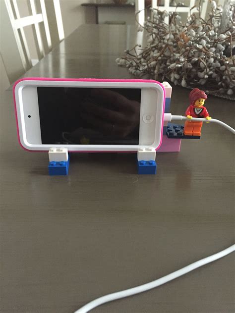 Lego phone stand | Diy phone stand, Card holder desk, Phone stand for desk