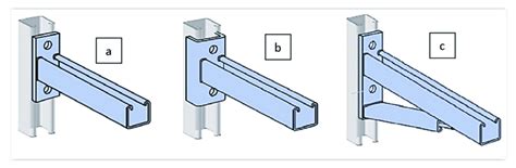 Examples of construction solutions of cantilever brackets designed... | Download Scientific Diagram