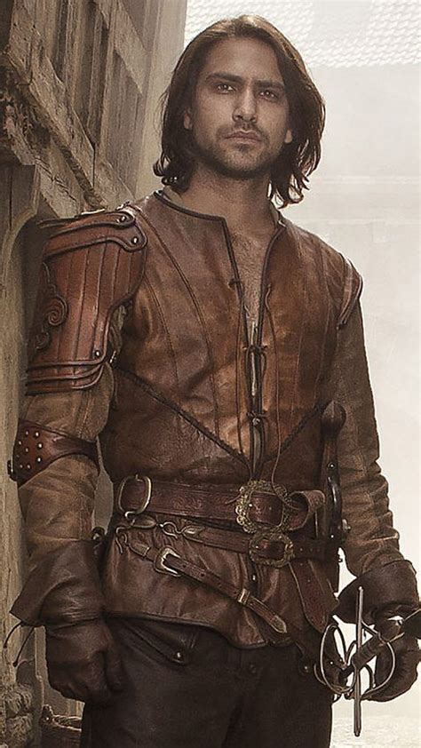 The Musketeers - D'Artagnan - BBC One | Roupa medieval masculina ...