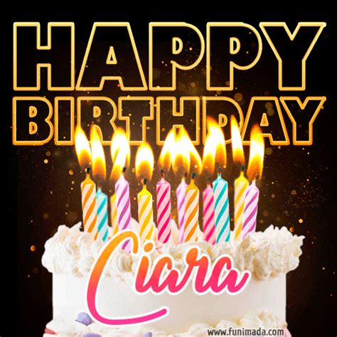 Happy Birthday Ciara GIFs - Download on Funimada.com