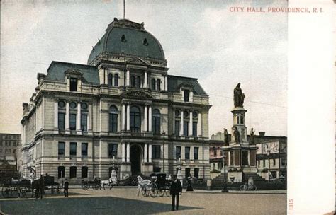 City Hall Providence, RI Postcard