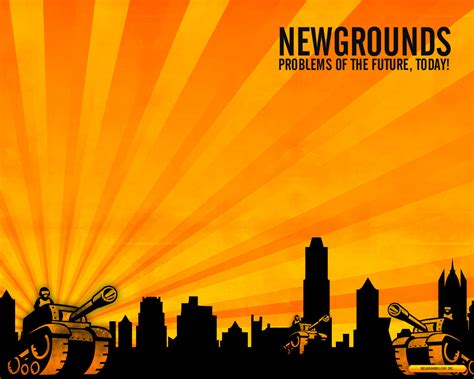 Newgrounds Wallpaper by QuikFox on DeviantArt