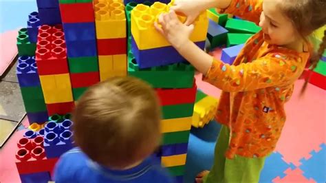Jumbo Lego Building blocks with tower videos for kids and toddlers - YouTube