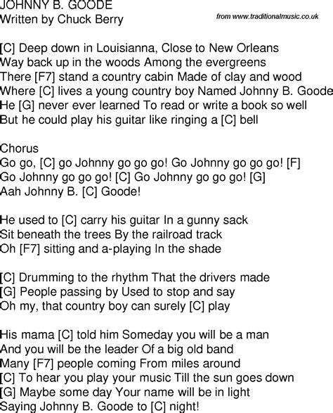 Johnny B Goode Ukulele Chords | Chord Ukulele