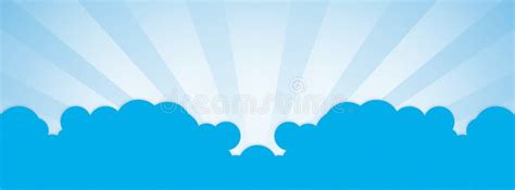 Cloud Facebook Cover Stock Illustration - Image: 53741042