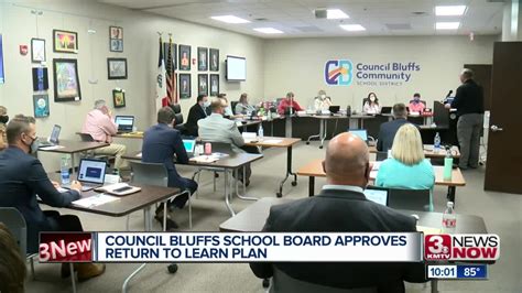 Council Bluffs school board approves return to learn plan