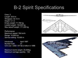 Airbus A380 & B-2 Spirit Stealth Bomber | PPT