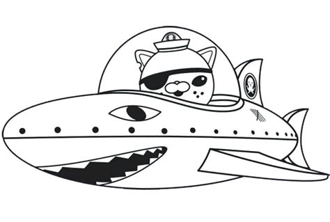 Octonauts Octopod Coloring Pages at GetDrawings | Free download