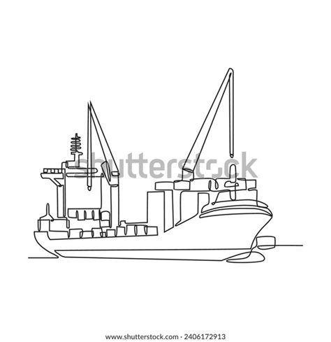 Cargo Ship Outline: Over 71,807 Royalty-Free Licensable Stock Vectors ...