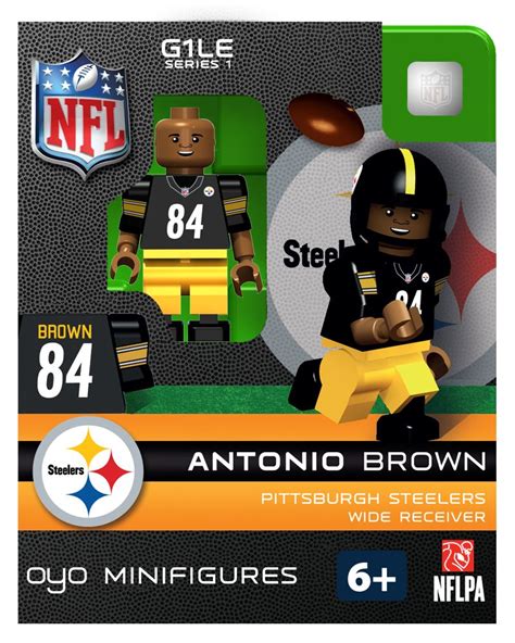 OYO minifigures | 2013 NFL Generation 1 Limited Edition | Pittsburgh steelers, Steelers, Nfl