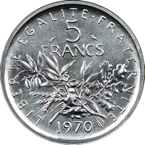 France 5 Francs KM P411 Prices & Values | NGC