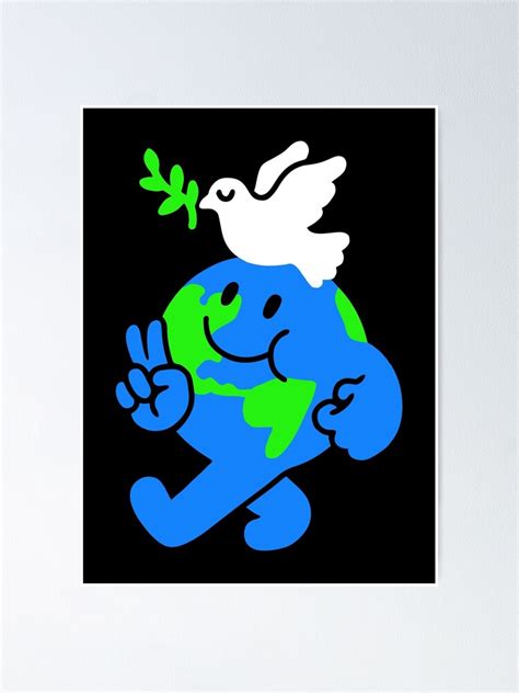 "Peace On Earth" Poster for Sale by obinsun | Redbubble