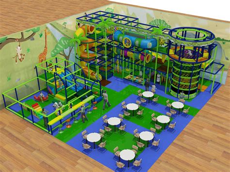 3 Level Jungle Gym - Indoor Playgrounds International