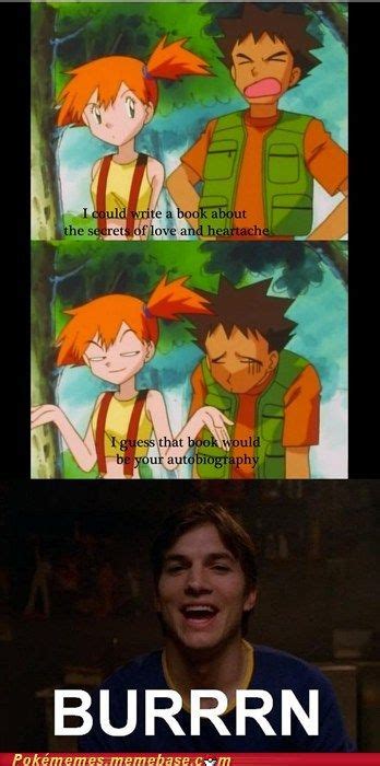 Pokémon - Brock & Misty Funny Pictures, Hilarious Memes, Jokes, Fantasy ...