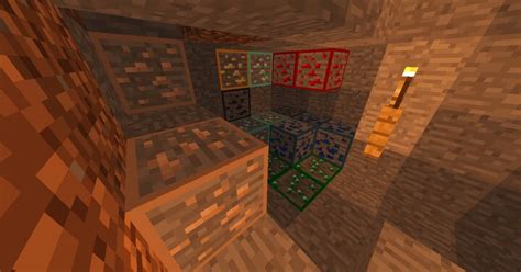 [1.6-1.13.2]Ore_Outline v1.0 Minecraft Texture Pack