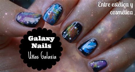 Entre estética y cosmética: Galaxy Nails - Videotutorial