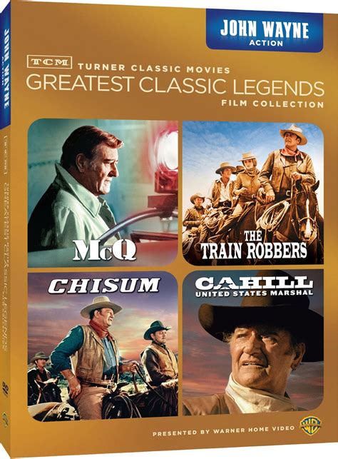 TCM Greatest Classic Films: Legends - John Wayne Action (DVD ...