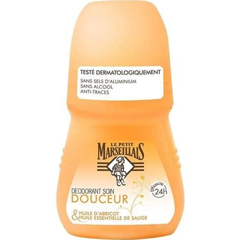 LE PETIT MARSEILLAIS Déodorant Abricot Roll - 50ml - Cdiscount Au quotidien