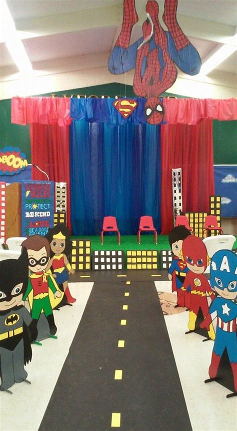 Superhero graduation | Vbs superhero theme, Superhero vbs decorations, Superhero vbs crafts