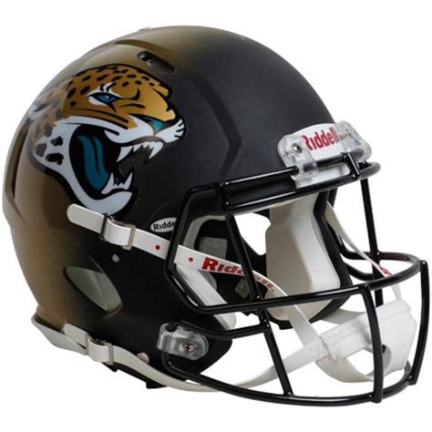 Riddell Jacksonville Jaguars New Logo Revolution Speed Helmet - Black/Gold