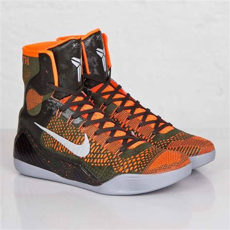 Nike Kobe IX 9 Elite Strategy Sequoia Green/Silver 3M 630847-303 Black ...