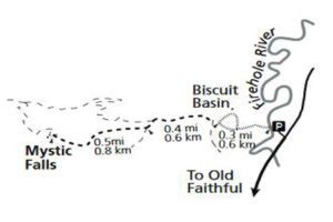 mystic-falls-trail-map-ynp | Destination Montana