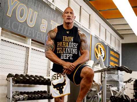 Dwayne Johnson's New Under Armour Collection is a Total Touchdown