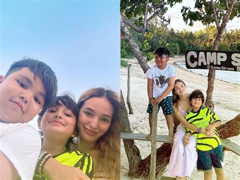 Sarah Lahbati takes kids Zion and Kai to the beach | GMA Entertainment