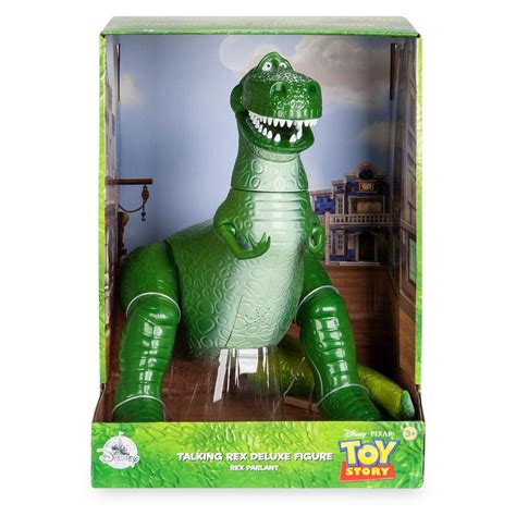 Disney Parks Toy Story Rex Deluxe 12" Talking Figure New with Box | Toy story, Pixar toys, Toys