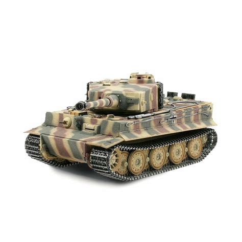 Taigen 1:16 Late Tiger I RC Tank Metal 360 2.4 GHz Infrared and wooden crate