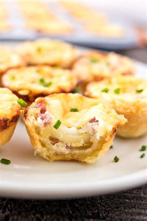 Mini Ham & Cheese Quiche with Caramelized Onions - CPA: Certified ...