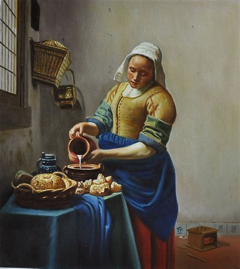 The Milkmaid by Vermeer – Old Masters