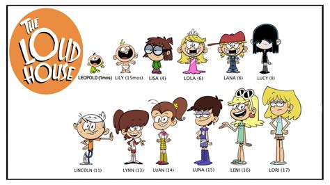 The Loud House 12 Siblings by brianramos97 on DeviantArt