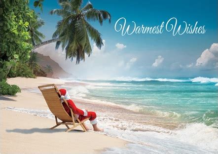 Tropical Holiday Cards - Tropical Christmas Greeting Online