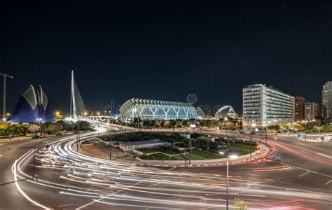 Valencia, Spain City Skyline. Editorial Stock Image - Image of ...