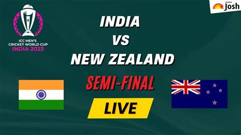 India vs New Zealand Live Score | IND vs NZ Semi Final World Cup 2023 ...