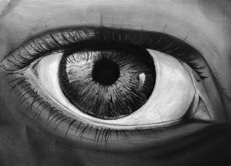 Eye. Charcoal Charcoal, Eyes, Art, Art Background, Kunst, Performing Arts, Cat Eyes, Art ...