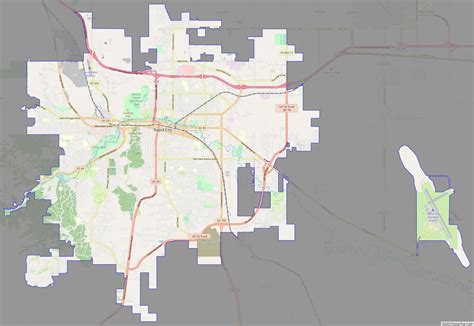 Map of Rapid City, South Dakota - Thong Thai Real