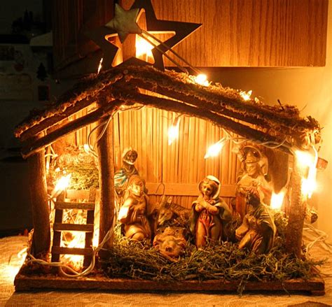 Vintage manger scene | Antique christmas, Victorian christmas, Christmas spirit