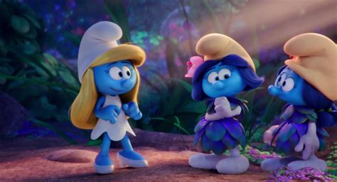 Image - Smurflily smurfblossom and smurfette together.png | Sony ...