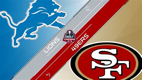 Season 13 - NFC Wild Card: Detroit Lions vs San Francisco 49ers - YouTube