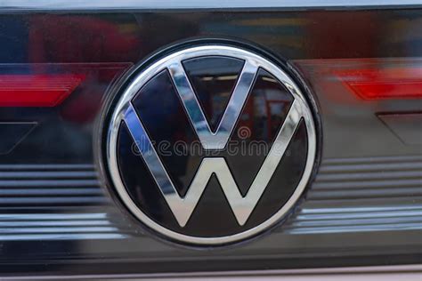 VW VOLKSWAGEN Logo editorial image. Image of auto, germany - 262211235