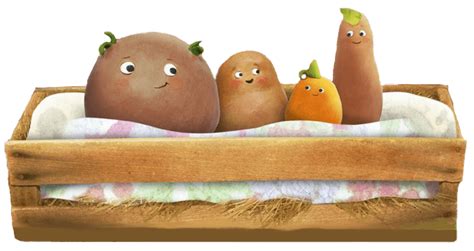 Small Potatoes In A Basket transparent PNG - StickPNG