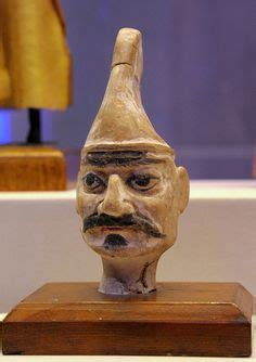 SECRETS OF SILK ROAD_HEAD OD FIGURINE WEARING A POINTED CAP Horse Meat ...