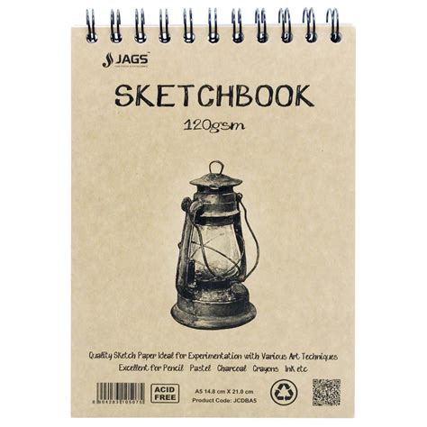 A5 Sketchbook (120 GSM) (100 Pages)