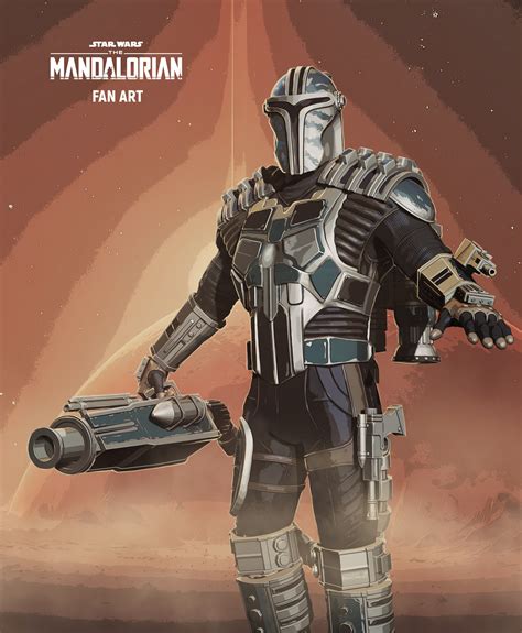 ArtStation - Mandalorian Character Design and Modeling. Star Wars ...