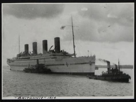 Photograph of Britannic, White Star Line | National Museums Liverpool