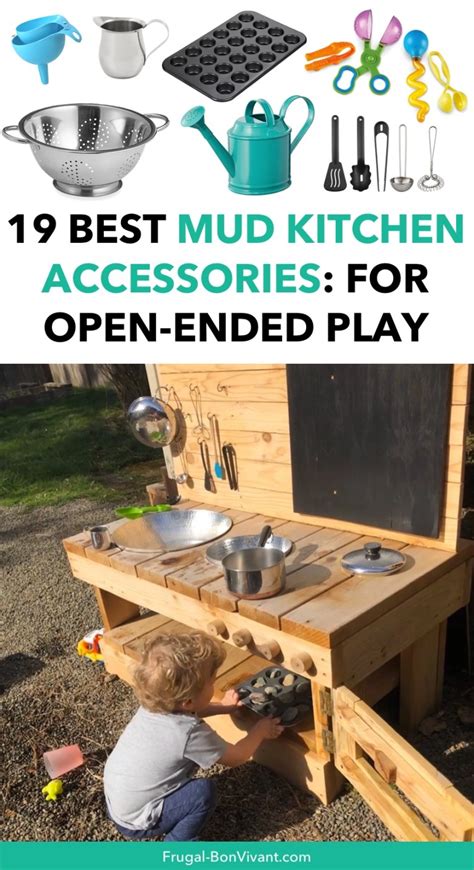 19 Best Mud Kitchen Accessories For Open-Ended Play